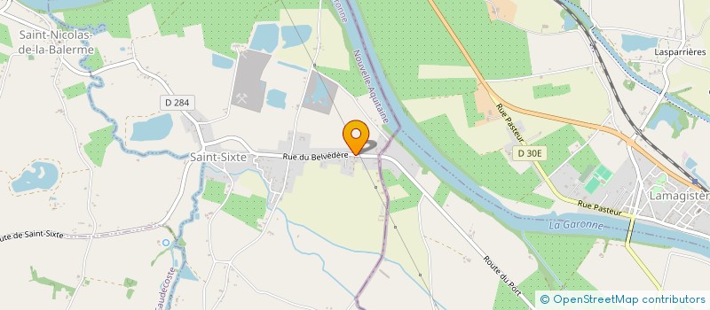 localisation de l'entreprise MONSIEUR PASCAL CUESTA  SAINT SIXTE