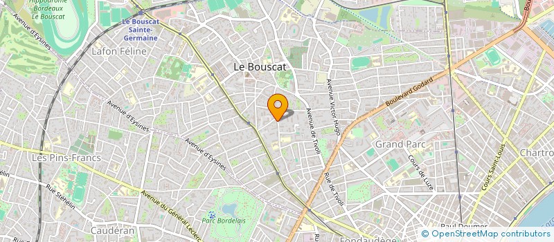 localisation de l'entreprise MONSIEUR PASCAL DABIS  LE BOUSCAT