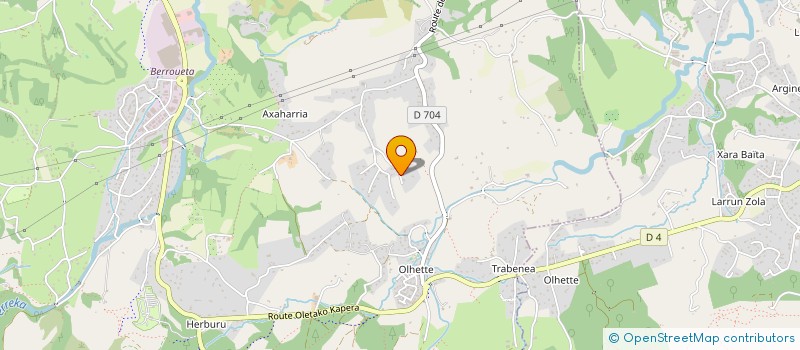 localisation de l'entreprise MONSIEUR PASCAL DAGUERRE à URRUGNE