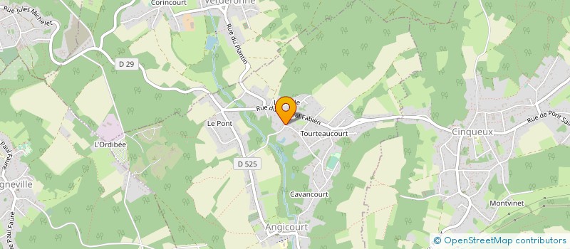 localisation de l'entreprise MONSIEUR PASCAL DALLE  ANGICOURT