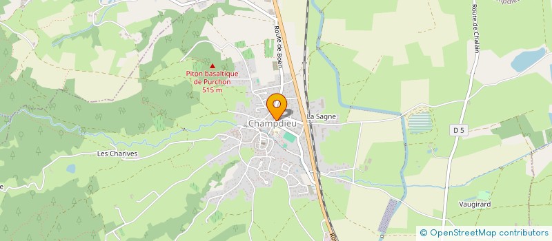 localisation de l'entreprise MONSIEUR PASCAL DAMAS  PRALONG