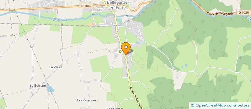 localisation de l'entreprise MONSIEUR PASCAL DAMOND à BELLEGARDE-EN-FOREZ