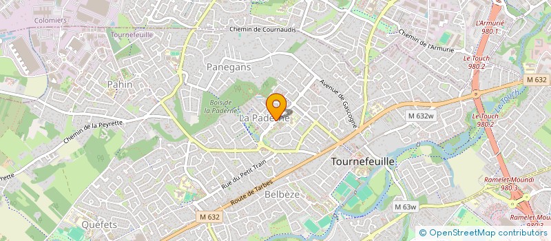 localisation de l'entreprise MONSIEUR PASCAL DANEY  TOURNEFEUILLE