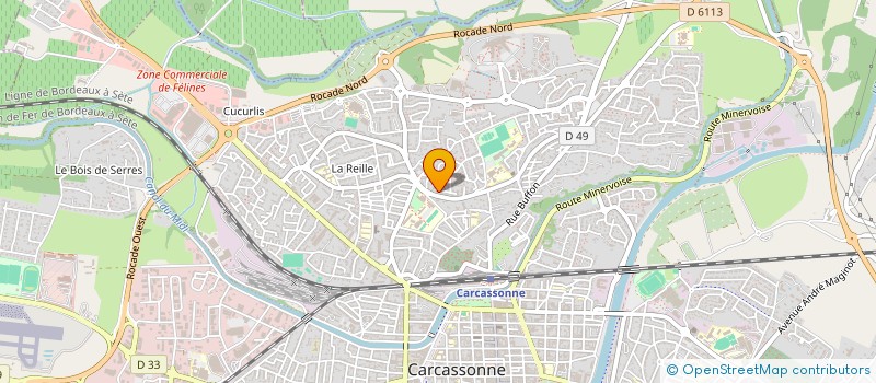 localisation de l'entreprise MONSIEUR PASCAL DANJOU à CARCASSONNE
