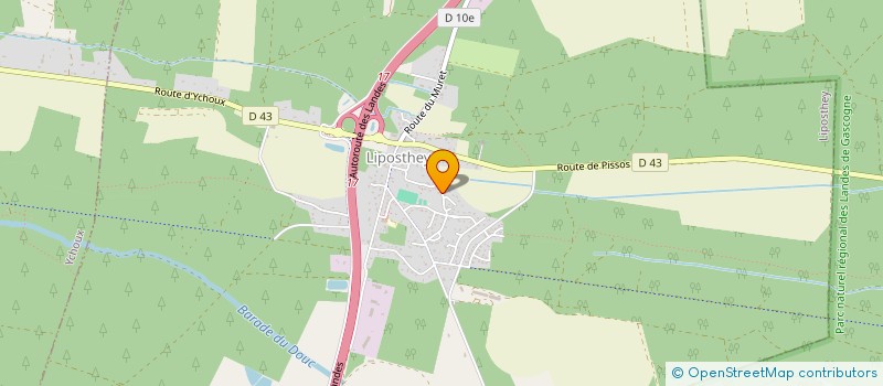 localisation de l'entreprise MONSIEUR PASCAL DARMUZEY  LIPOSTHEY