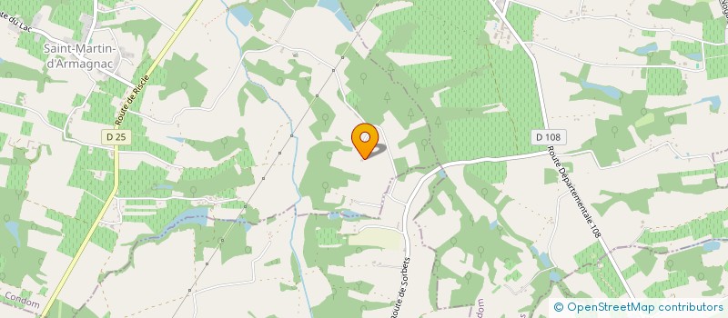 localisation de l'entreprise MONSIEUR PASCAL DAUDON  SAINT-MARTIN-D'ARMAGNAC
