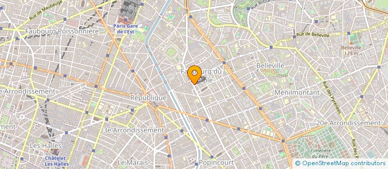 localisation de l'entreprise MONSIEUR PASCAL DAVERDIN  PARIS