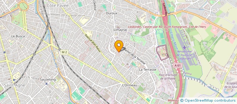 localisation de l'entreprise MONSIEUR PASCAL DAVID à TOULOUSE