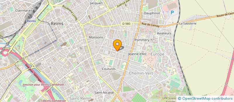 localisation de l'entreprise MONSIEUR PASCAL DAVID BEN MAHMOUD  REIMS