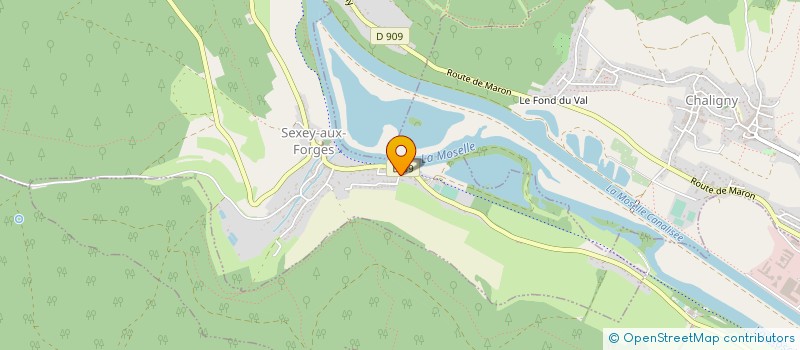 localisation de l'entreprise MONSIEUR PASCAL DAVION  SEXEY-AUX-FORGES