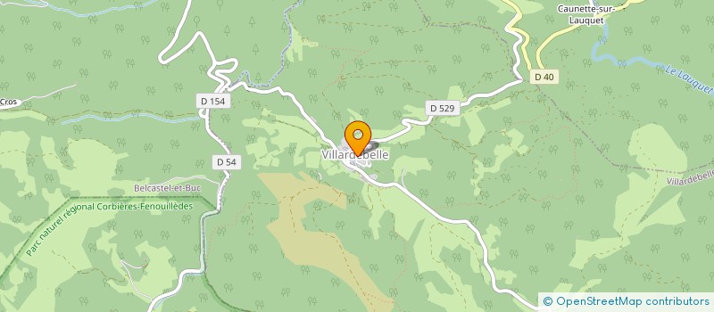 localisation de l'entreprise MONSIEUR PASCAL DAYDE  VILLARDEBELLE