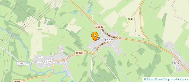 localisation de l'entreprise MONSIEUR PASCAL DE CESARE  LONNY