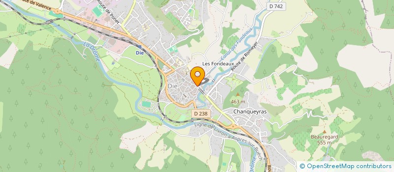 localisation de l'entreprise MONSIEUR PASCAL DE KEYSER  MONTELIMAR