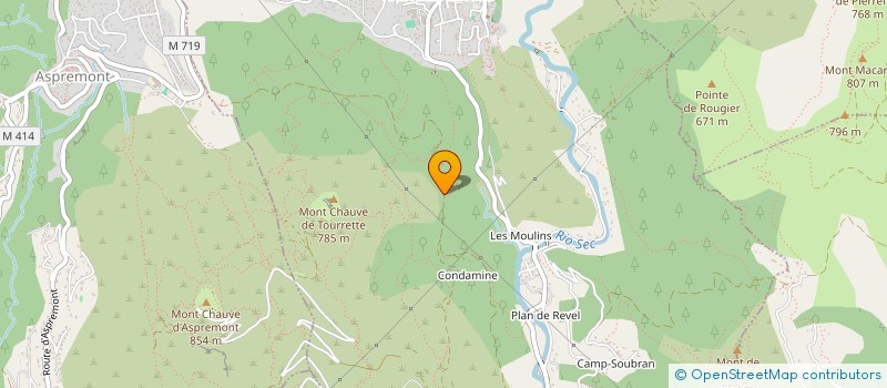 localisation de l'entreprise MONSIEUR PASCAL DE LOS RIOS  TOURRETTE-LEVENS