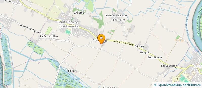 localisation de l'entreprise MONSIEUR PASCAL DE ROUCK à SAINT-NAZAIRE-SUR-CHARENTE