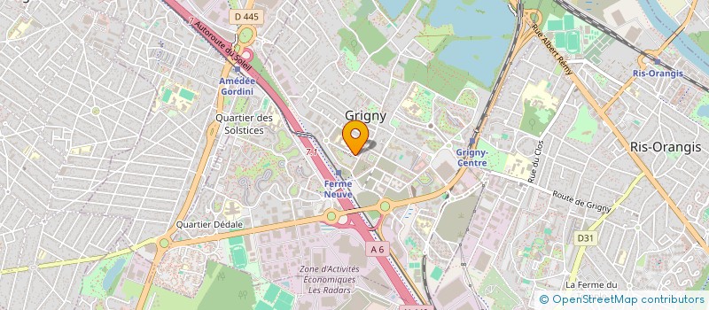 localisation de l'entreprise MONSIEUR PASCAL DE SOUSA MACHADO  RIS-ORANGIS