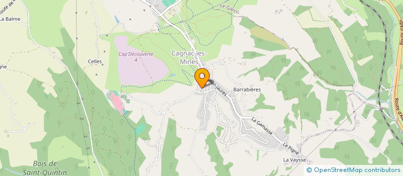 localisation de l'entreprise MONSIEUR PASCAL DE STEFANO  CAGNAC-LES-MINES