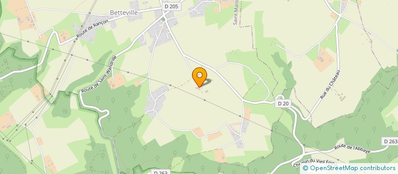 localisation de l'entreprise MONSIEUR PASCAL DE SUTTER  SAINT MARTIN DE L'IF