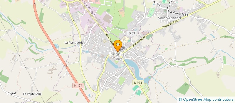 localisation de l'entreprise MONSIEUR PASCAL DECAEN  TORIGNY-LES-VILLES