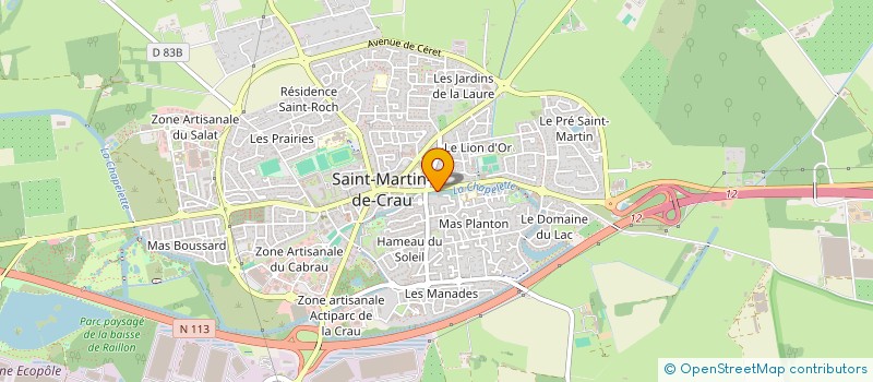 localisation de l'entreprise MONSIEUR PASCAL DECLE à SAINT-MARTIN-DE-CRAU
