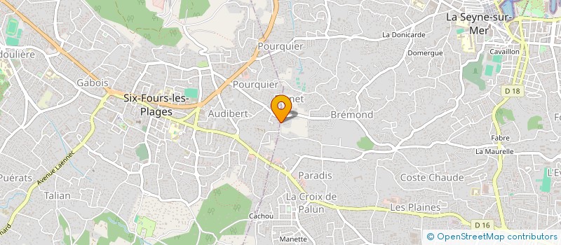 localisation de l'entreprise MONSIEUR PASCAL DECUGIS à LA SEYNE-SUR-MER