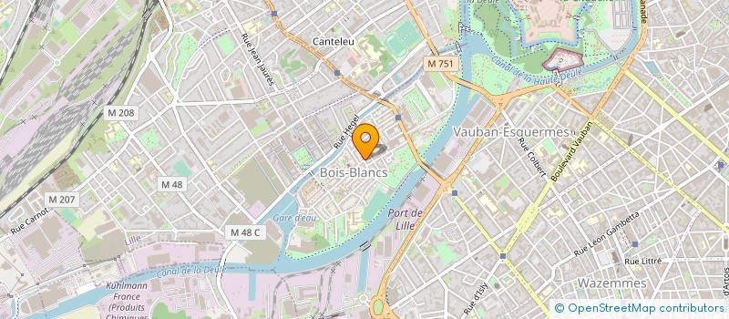 localisation de l'entreprise MONSIEUR PASCAL DEDUYTSCHAEVER à LILLE