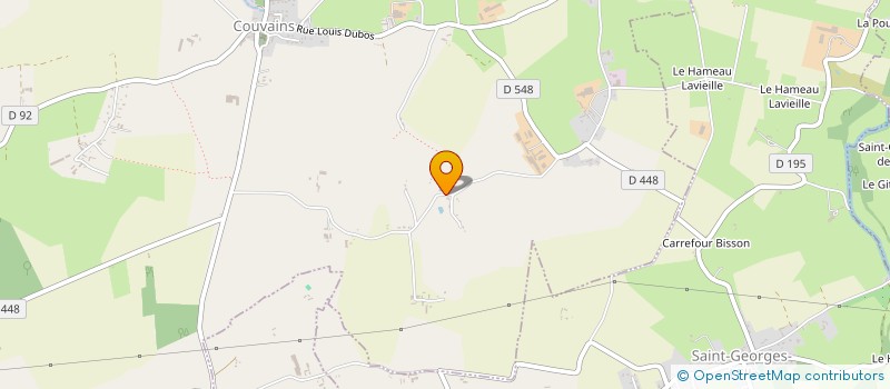 localisation de l'entreprise MONSIEUR PASCAL DEFORTESCU  COUVAINS