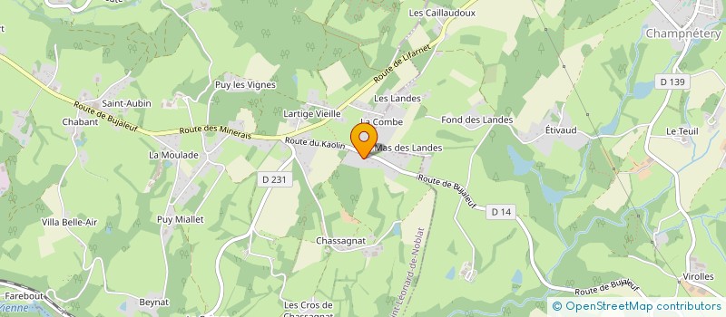 localisation de l'entreprise MONSIEUR PASCAL DEGOT à SAINT-LEONARD-DE-NOBLAT