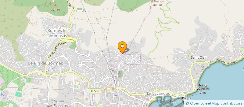 localisation de l'entreprise MONSIEUR PASCAL DEGRYSE  BORMES-LES-MIMOSAS