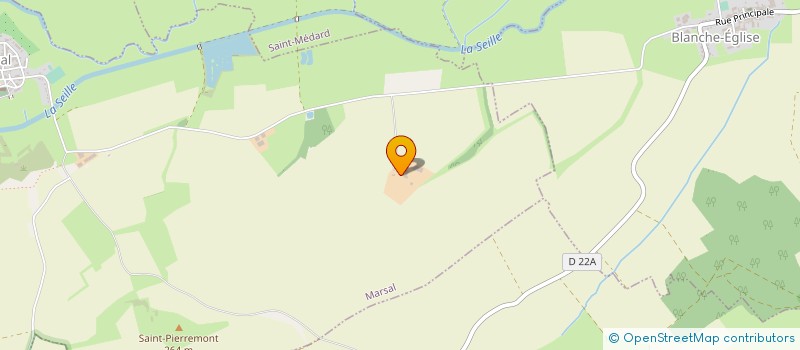 localisation de l'entreprise MONSIEUR PASCAL DEHAND  VIC-SUR-SEILLE