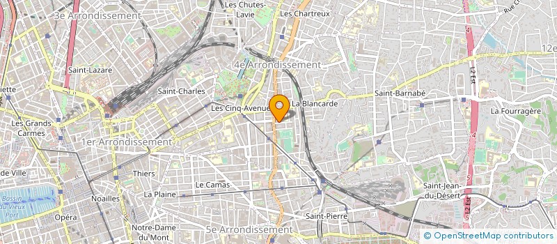 localisation de l'entreprise MONSIEUR PASCAL DEHEEGHER à MARSEILLE