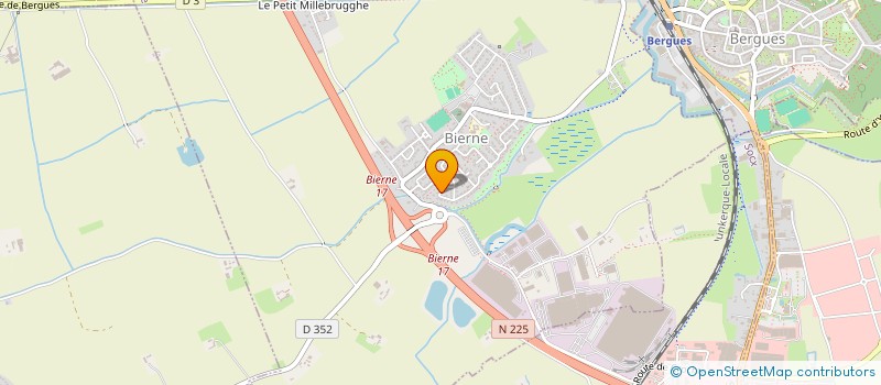 localisation de l'entreprise MONSIEUR PASCAL DEHONT  BIERNE