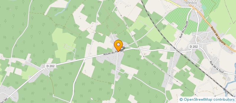 localisation de l'entreprise MONSIEUR PASCAL DEJEANS à GAILLAN-EN-MEDOC