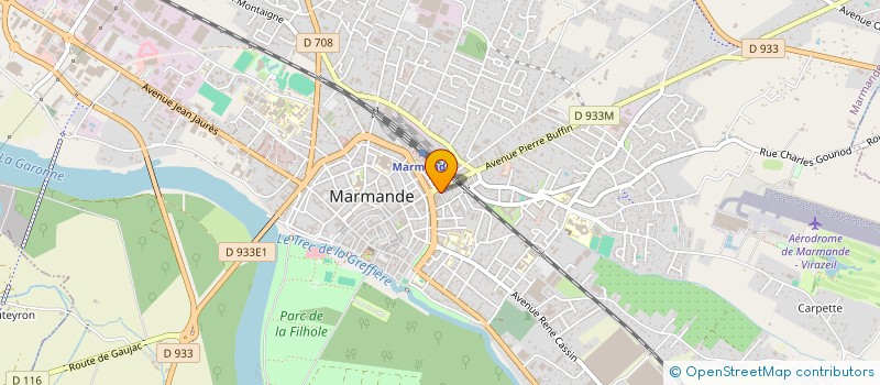 localisation de l'entreprise MONSIEUR PASCAL DEL NEGRO  MARMANDE