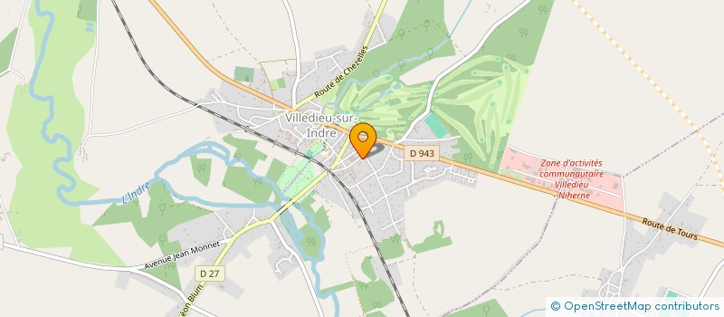 localisation de l'entreprise MONSIEUR PASCAL DELACROIX à VILLEDIEU-SUR-INDRE