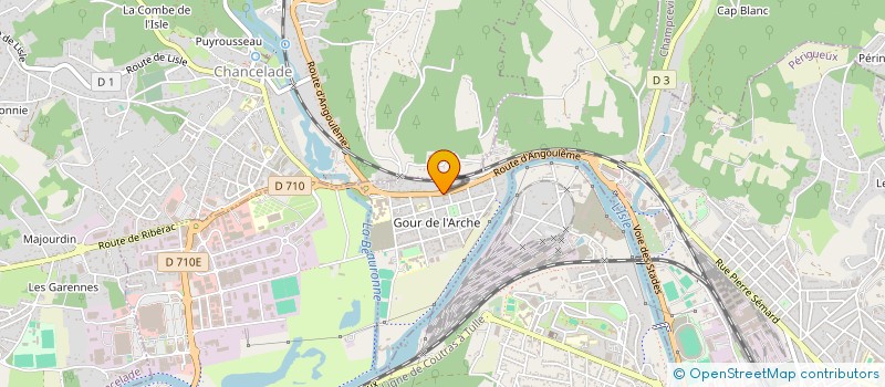 localisation de l'entreprise MONSIEUR PASCAL DELAGE  SAVIGNAC-LES-EGLISES