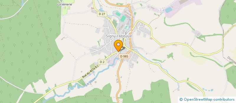 localisation de l'entreprise MONSIEUR PASCAL DELAHAUT  SIGNY-L'ABBAYE