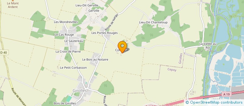 localisation de l'entreprise MONSIEUR PASCAL DELAHAYE à GIROLLES