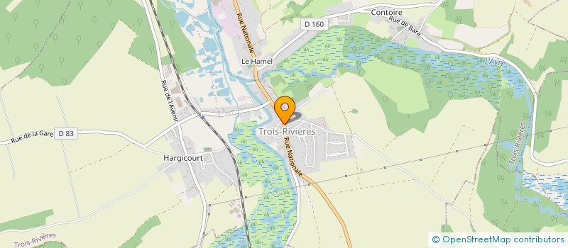 localisation de l'entreprise MONSIEUR PASCAL DELARUELLE  TROIS-RIVIERES