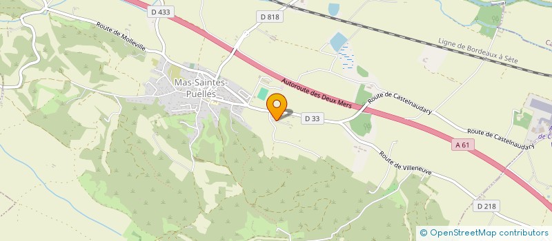 localisation de l'entreprise MONSIEUR PASCAL DELATORRE  LES BRUNELS