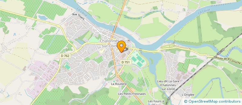 localisation de l'entreprise MONSIEUR PASCAL DELAUNAY  CHALONNES-SUR-LOIRE