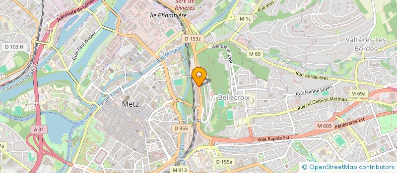 localisation de l'entreprise MONSIEUR PASCAL DELAYEN  METZ