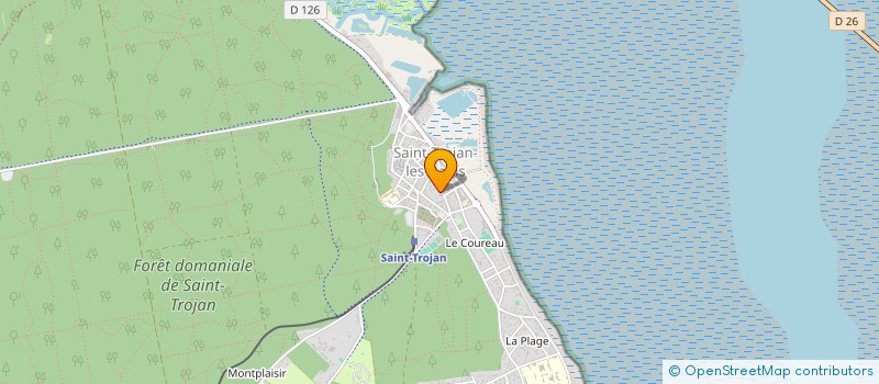 localisation de l'entreprise MONSIEUR PASCAL DELCROS  SAINT-TROJAN-LES-BAINS