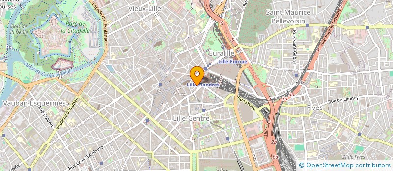 localisation de l'entreprise MONSIEUR PASCAL DELMAS  LILLE