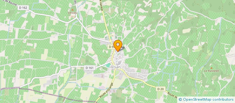 localisation de l'entreprise MONSIEUR PASCAL DELORD  VISAN