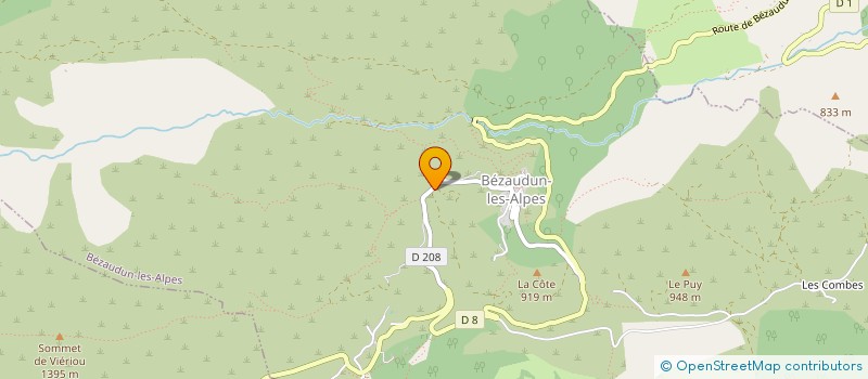 localisation de l'entreprise MONSIEUR PASCAL DELOZIER  BEZAUDUN-LES-ALPES