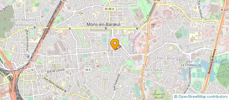 localisation de l'entreprise MONSIEUR PASCAL DELPLACE  MONS-EN-BARUL