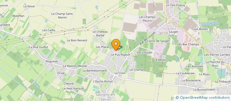 localisation de l'entreprise MONSIEUR PASCAL DELROCQ  SAVIGNY-EN-VERON