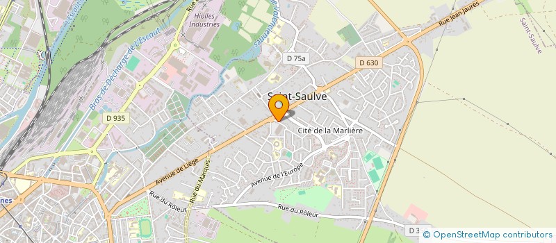 localisation de l'entreprise MONSIEUR PASCAL DELSAUT  SAINT-SAULVE