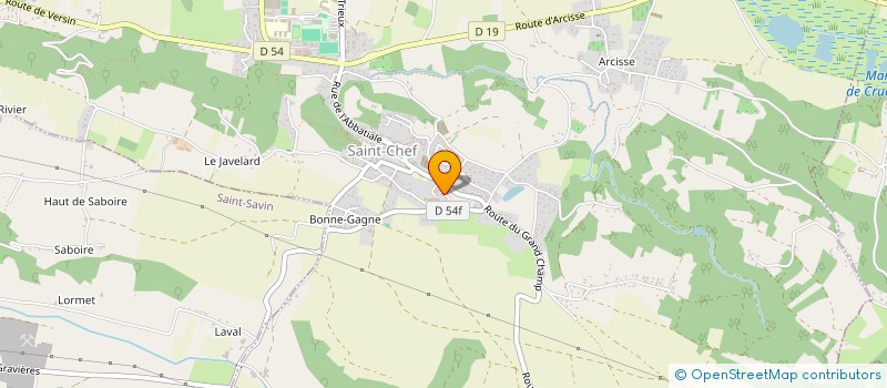 localisation de l'entreprise MONSIEUR PASCAL DELVAUX  SAINT-CHEF